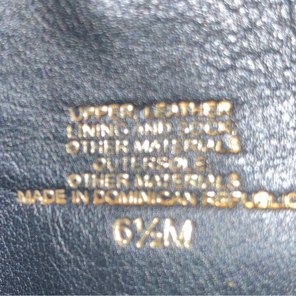 BANANA REPUBLIC Black Leather Riding Boots sz 6.5 - Picture 12 of 13